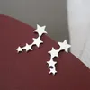 Stud Earrings Korean Simple Fashion Stars Ear Cuff For Women Classic Jewelry Wholesale