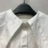 Bluzki damskie Neploe Design Chic Button Lantern Sleeve swobodne japońskie koszule w stylu sądowym dla kobiet luźne leniwe blusas mujer