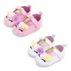 First Walkers Baby Shoes Cute Pink Crown Flower Bows Princess Baby Girl Shoes Cotton Mary Jane born Shoes Toddler Infant First Walkers 230608