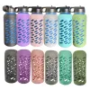 Silicone Protective Sleeve for Flask 18oz 32oz 40oz Stainless Steel Sports Water Bottle Holder Protective Covers 13 Colors Wholesale