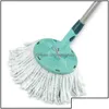 MOPS 4PCS Microvezelvervangende kop Handen Roterende dweildoek voor Leifheit Disc Homein Cleaning 210805 Drop Delivery 20 BDesyBag Dhbad