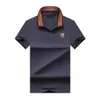 Fashion Polo Man Mens Polo Poloshirt Top Tee T-shirt a maniche corte Designer T-shirt larghe Casual Maglietta bianca nera Luxe Camicie tinta unita per uomo # 001363