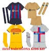 23 Camisetas de voetbal Barcelona voetballen Jerseys Lewandowski Pedri Gavi 23 24 FC Ansu Fati Ferran Raphinha Dest voetbalshirt Men Barca Kit Kids Equipments 16/28