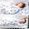 Cobertor de manta de manta de musselina cobertor 100% algodão swaddles de bebê 120120cm de gaze de banho de nascimento macio Infantil Infantil Wrap Sleeps Macker Campa 230525