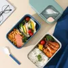 Dinnerware Sets Practical Box Convenient PP Material Picnic Hiking Lunch Bento 1 Set