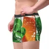 Mutande Irish Shamrock Ireland Flag Boxer Shorts per Homme Stampa 3D Maschile Giorno di San Patrizio Biancheria intima Mutandine Slip Soft