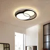 Luzes de teto Modern Led Room de estar do quarto Luz de controle remoto escurecimento Lâmpada de lâmpada decorativa iluminação de lustre