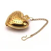 Coffee Tea Tools Heart Infuser Stainless Steel Wedding Gift Strainer Filter Kitchen Drop Delivery Home Garden Dining Bar Drinkware Dh5Le