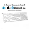 キーボードワイヤレスBluetooth 5.0キーボードタイプ-Cマックブックプロの充電式キーボードiPhone iPad Pro Air Mini Windows Linux G230525