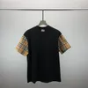 2men's and Women's High-end Brand Men's Tシャツ短い睡眠夏の屋外ファッションカジュアルなTシャツは、純粋な綿の文字で印刷されています。サイズM-3XLQ112