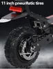 Взрослый электрический скутер для взрослых мощный мотор Max Speed ​​55 км/ч складной Escooter 11 дюймов от дорожного шина