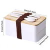 Dinnerware Sets Japanese Bento Boxes Microwave-safe Box Set Leakproof Lunch For Work/School Containers With Cutlery Bag