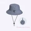 Summer Snapback Hats Waterproof Fisherman Hat dla mężczyzn kobiety na świeżym powietrzu czapki baseballowe szerokie grzbiet kubełko czapka rybołówstwo korespondencję