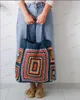 Evening Bags Colorful het Boho Chic Granny Square Gran Tote Handbag Beige Blue Shoulder Bag Vintage Style Hippie Summer Beach Bag T230526