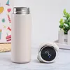 Vattenflaskor Stylish BPA gratis vakuumisolerad kopp studsande lock smarta barn dricker flaska värmeisolering