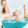 Bath Toys Giraffe Spray elétrico Squirt Sprinkler Baby Bath Toys Bathtub Shower Pool Banheiro para bebês bebês crianças presentes 230525