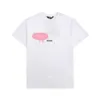 Maglietta estiva da uomo T-shirt Graffiti Palms Palmangel City Designer Limited Stampa a getto d'inchiostro Graffiti Letter Uomo Angelo da donna Barca a vela Maniche corte Casual ht28