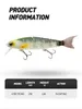 Baits Lures Swimming Bait Jointed Fishing Lure Floating Hard bait with Jerk Fishing Lure For Big Bait Bass Pike Minnow Lure High Quality 230525
