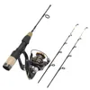 Canne à pêche bateau Promotion 60cm 2 Conseils Canne à pêche Combos Canne à pêche sur glace d'hiver Ensemble de moulinet de pêche Rod Pole Tackle Carbon pole Canne à pêche sur glace 230525