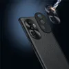 Oppo Reno 10 Pro+/10 Pro/10 레트로 비즈니스 금속 반지 덮개 용 진정한 가죽 케이스