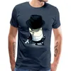 Men's T Shirts Jackson Crew Neck T-shirt Man Michael Cartoon Tshirt Custom Tops Short Sleeve Hip Hop Cotton Fabric Tee Shirt Men