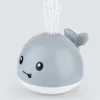 Игрушки для ванны детские лампы для ванны для ванн игрушек кит водяной спринклер для малышей младенцы 230525