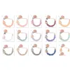 Soothers Teethers Ins Baby Safty Wooden Sil Circle Beads Ball Design Health Care Teething Pacifier Antidrop Chain Infant Suitable Dhjmu