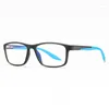 Solglasögon ramar plastglasögon full fälg optisk glasögon ankomst retro mode anti-blå ray rektangulära glasögon unisex