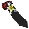 Papillon Design polinesiano Disegni personalizzati Moda Accessori all'ingrosso Elegante cravatta a righe da uomo Collo regalo promozionale
