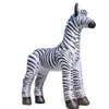 wholesale 6m20ftH High Quality Large Inflatable Zebra Standing Inflatable Horse Anmal Cartoon For Holiday Party Decoration-Buy Now For Special Discount