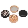 Pipe à fumer New Style Blade Cover Color Matching Metal Smoke Grinder