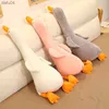 Dolls 70-160CM Kaii soft big goose stuffed animal plush toys cute bird toy pillows childrens holiday gifts L230522