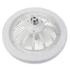 New A6HB Ceiling Fans with LED Light 3-Blade Smart E27 Lamp Head Fan Lamp with B22 to E27 Adapter for Bedroom Office AC 86V-265V