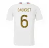 23 24リヨンサッカージャージMaillot de Foot Caqueret ol 2023 2024フットボールシャツAouar Barcola Castello Jr Cherki Boaten