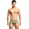 Caleçon 2023 SEOBEAN Hommes Coton Boxer Sous-Vêtements Lounge Shorts Trunks Pyjama Maison
