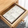 Sieraden zakjes klassieke houten box met transparante cover sieraden opslagcase voor vrouwen cadeau ring ketting oorbel accessoires