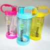 Multi Color 1000ml BPA Free Rose Red Portable Herbalife Nutrition Plastic Sports Hiking Universal Fitness Straw Water Bottle