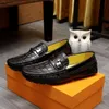 Luxury dress shoes summer flat shoes brown and black moccasins walking driving shoes 27 top men's designer casual shoes classic office wedding original order