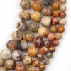Pärlor naturlig rund lös sten används för att göra smycken DIY-armband Bildpärlor-6/8/10mm