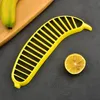 Fruits Légumes Outils Cuisine Gadgets En Plastique Banane Trancheuse Cutter Salade Maker Cuisson Coupe Chopper