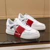 Designer Chaussures Punk Splicing Trendy Sneakers Hommes Femmes En Cuir Véritable Plat Imprimer Blanc Noir Chaussures Sport Skateboard Baskets Casual Avec boîte Taille 35-46