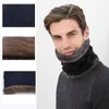 Mützen, Schals, Handschuhe, Sets, 3-teilig, für Herren und Damen, Winter, Fleece, Mütze, Mütze, Schal, Touchscreen-Set, dicker Strick, warme Strickhandschuhe, Halswärmer