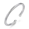 S925 Sterling Silver Fashion Charm Bangle Bracelet Retro Vintage infinity Elegant OL Snowflake Bracelet Jewelry for Women Christmas Gift Wholesale