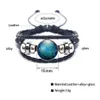 Other Bracelets New Design Flower Of Life Om Yoga Chakra Pendant Bracelet Fashion Glass Dome Sacred Geometry For Women Jewelry Drop D Dhbwk