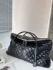 E Giant Travel Maxi Bag in Quilted Leather Deigner Bag Women Tote Bag Attache Crobody Shopping Beach Famou Large Tote Shoulder Pure Fahion E