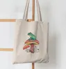 Torby na zakupy kobiety kupująca torba Butterfly Kawaii Harajuku Canvas Girl torebka Tote Tote Lady