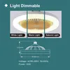 Nowy wentylator sufitowy 30 W z lampą oświetleniową E27 Podstawa konwertera z pilotem do sypialni mieszkająca w domu cicha AC85-265V