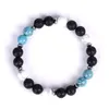 Bangle 8mm Natural Energy Healing Stone Strands Charm Bracelets For Women Men Party Club Birthday Wedding Beaded Jewelry