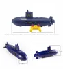 Elektriska/RC -båtar Studenter DIY 6 -kanaler RC Mini Submarine Toy Remote Control Under Water Ship RC Boat Model Kids Education STEM Children Gift 230525