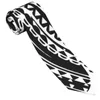 Bow Ties Wholesale Custom Pattern Polynesian Design Fashion Accessories Elegant Mens Stripe Tie Promotional Gift Neck